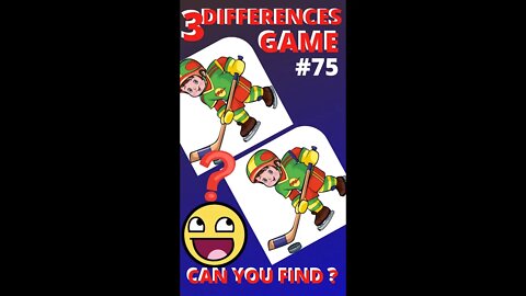 3 DIFFERENCES GAME | #75