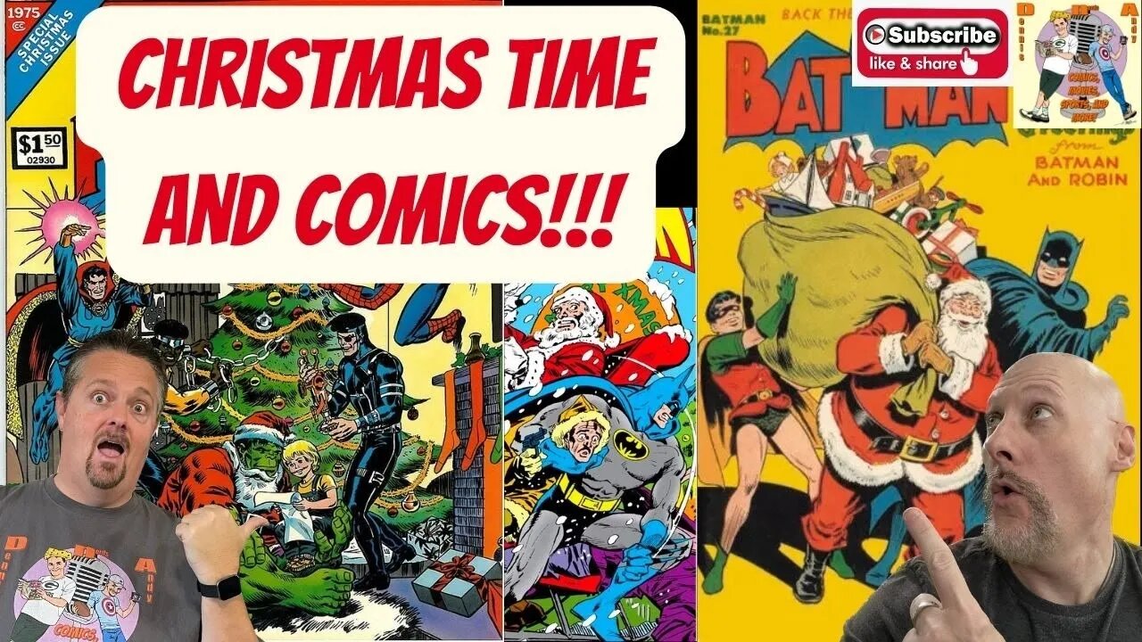 CHRISTMAS TIME and COMICS! Plus what did we get at the Charlotte Comicon? #comichaul