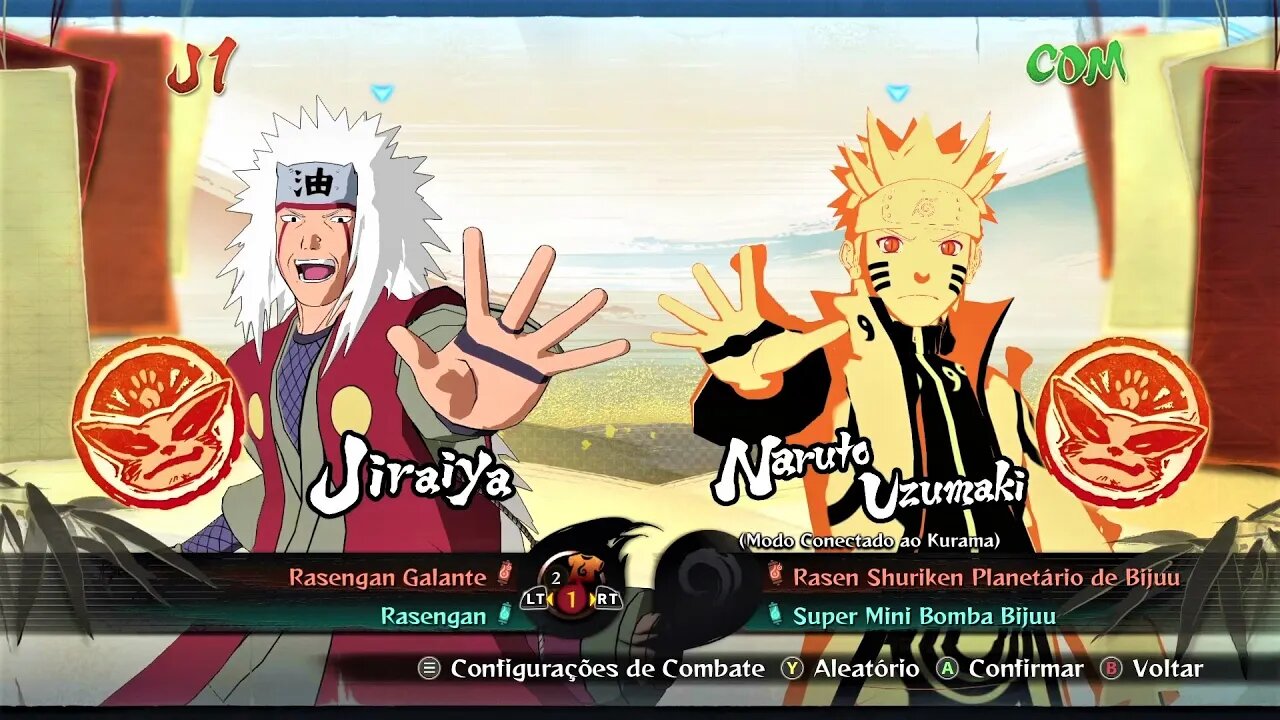 Jiraiya vs Uzumaki Naruto | Naruto Shippuden Ultimate Ninja Storm 4