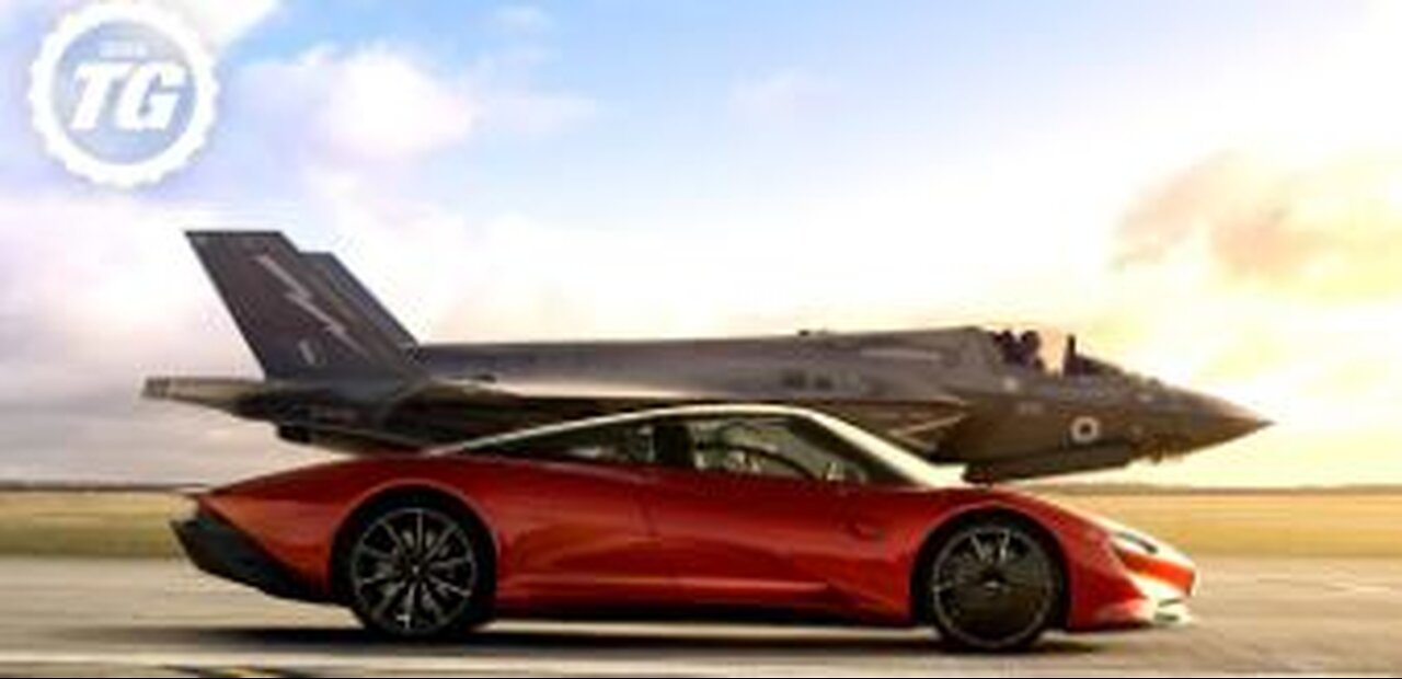 FULL FILM: McLaren Speedtail vs F35 Fighter Jet | Top Gear