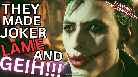 The Woke Joker Update Turned Him into a Flaming H*MOSENSUAL!!!