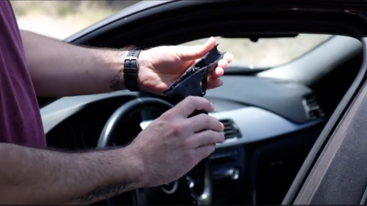 3D Printed Glock In A Hot Car?!