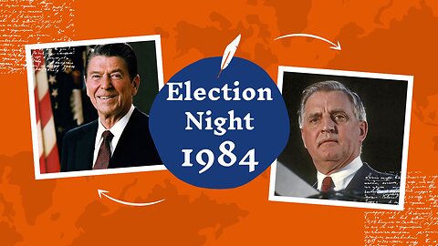 Reagan Destroys Mondale - Election 1984