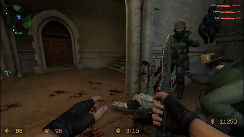 Counter Strike Source Cobblestone Bots #38 Only Knives