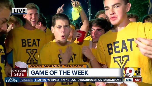 Moeller High School band prepares for Friday's game against St. Xavier