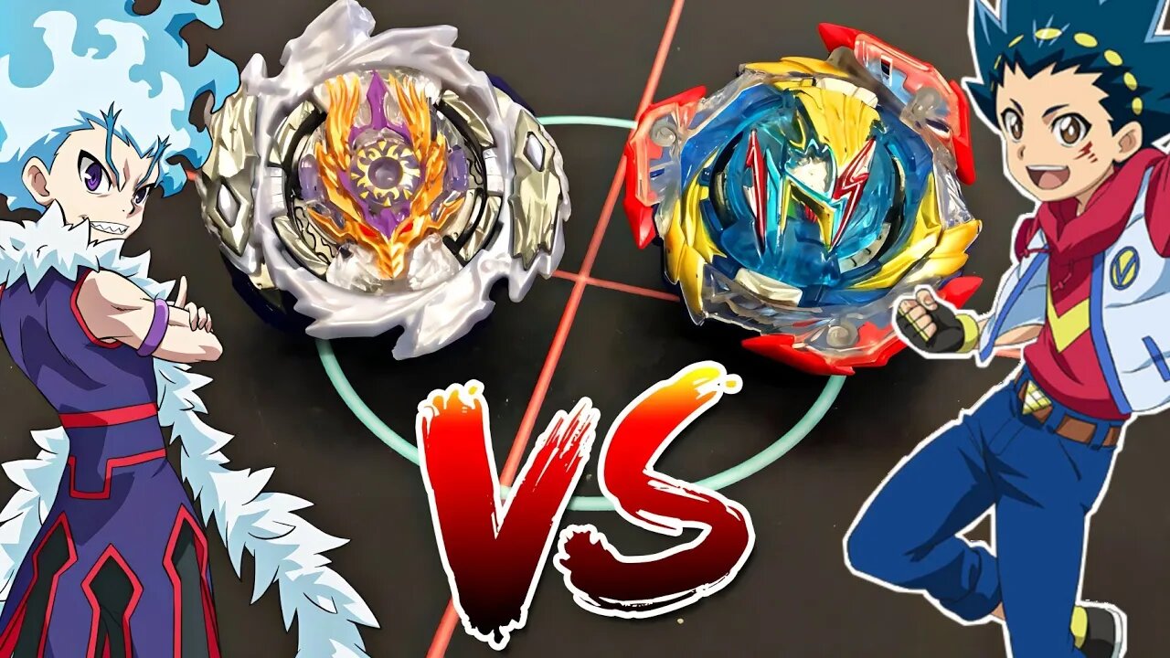 ULTIMATE VALKYRIE vs RAGE LONGINUS! VALT VS LUI (Batalha De Beyblade) #beyblades