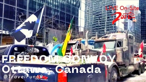 Truckers Freedom Convoy (Ottawa, Canada) February 6, 2022