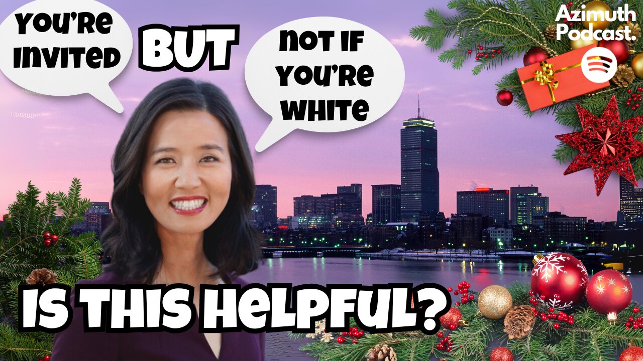 Boston Mayor excludes whites from CITY Christmas party!