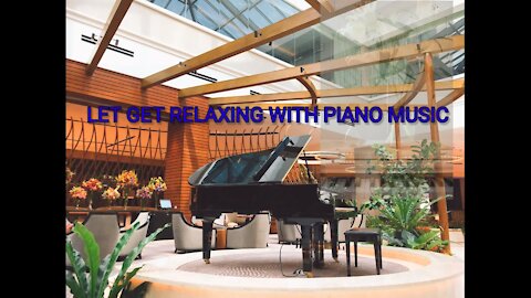 Piano relaxing music with sonata