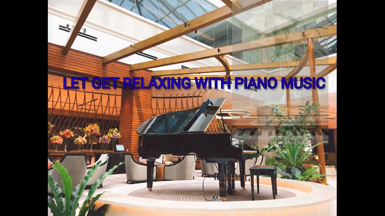 Piano relaxing music with sonata