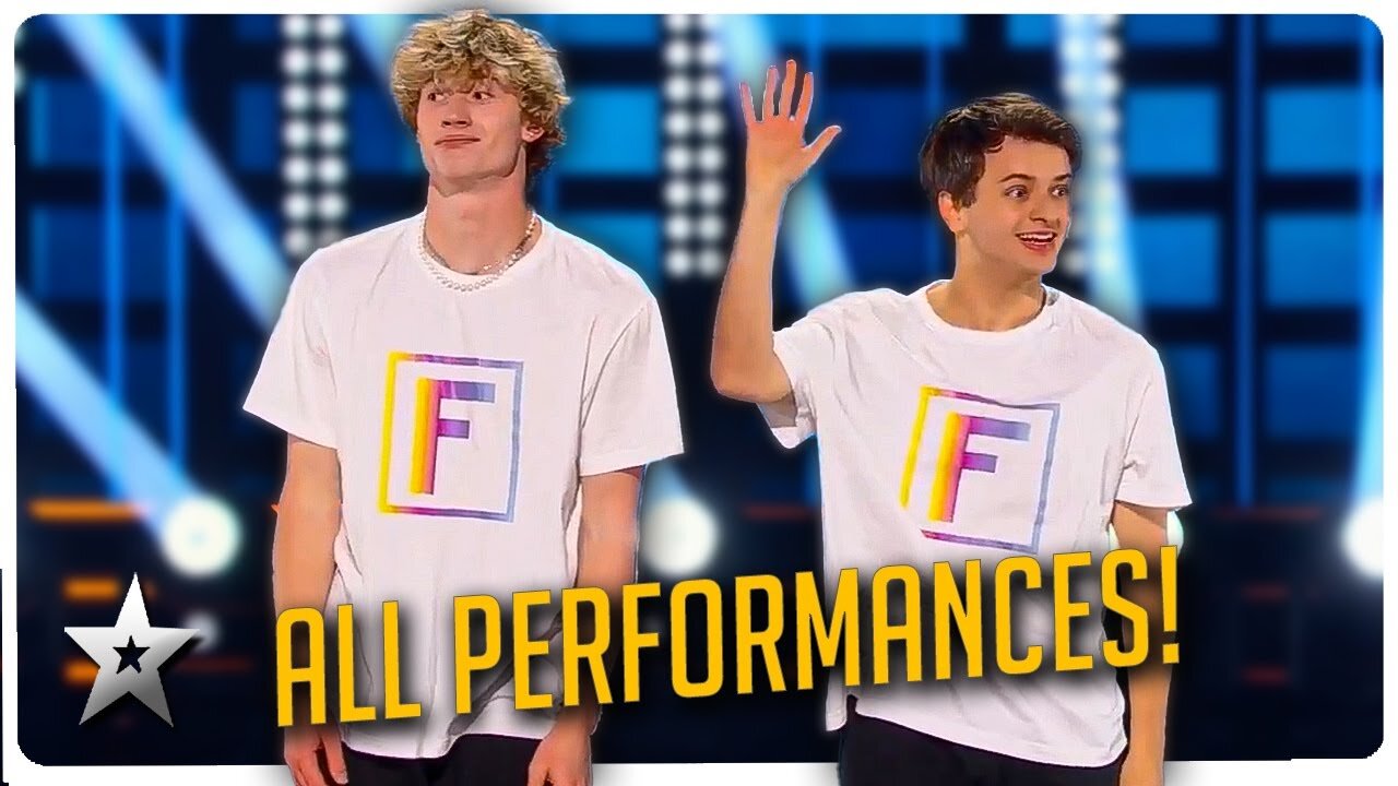 All Performances from INCREDIBLE and UNIQUE Dance Duo "Funkanometry"! | Got Talent Global