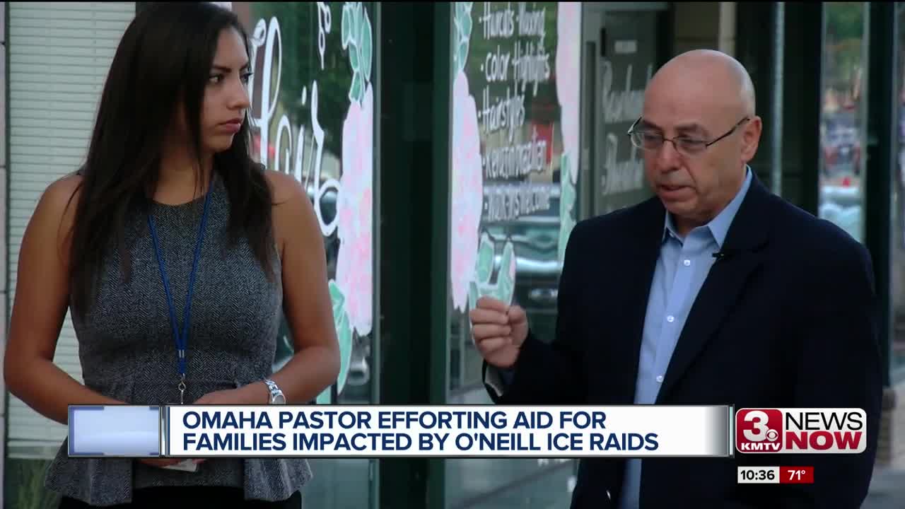 Pastor helping O'Neill ice raids families