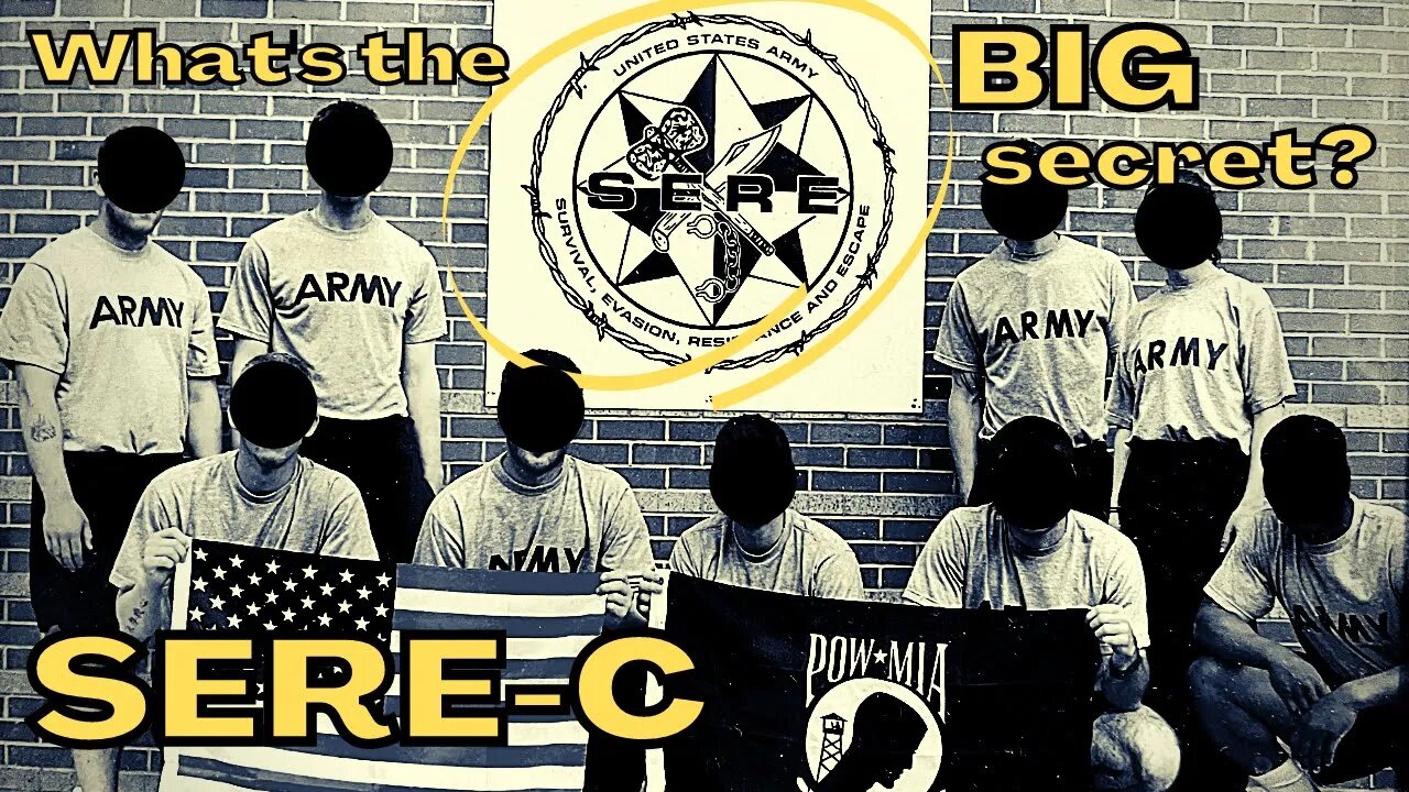 US Army SERE School | What's the BIG Secret?