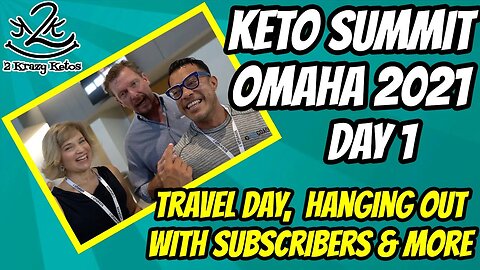 Keto summit Omaha day 1 | Meeting subscribers & a swag bag giveaway