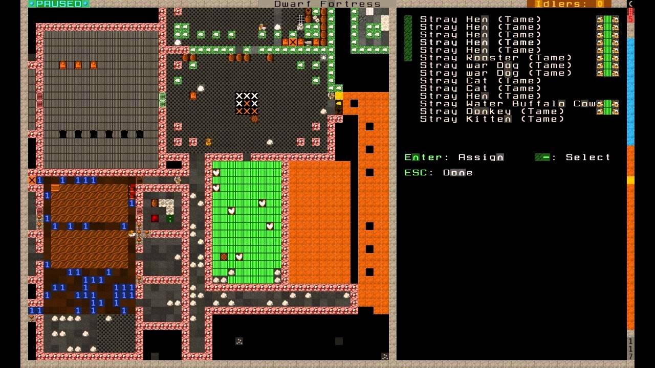 Dwarf Fortress Scarletrocks part 9 - The Hen