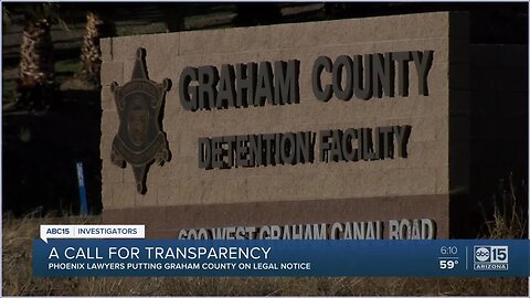 Graham county facing $5 Million dollar lawsuit after in-custody death of inmate