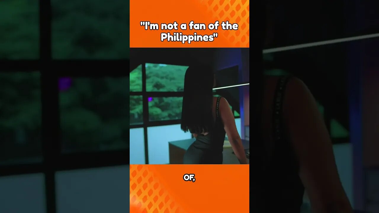 i'm not a fan of the philippines