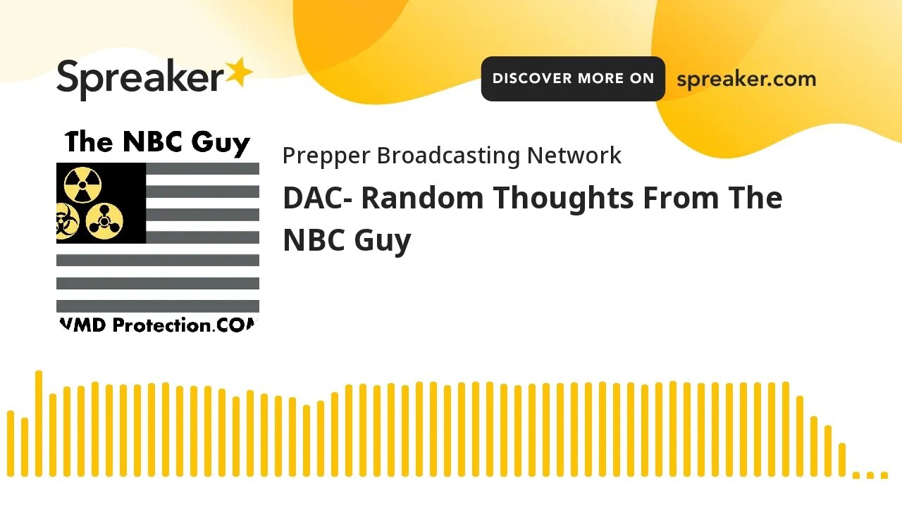 DAC- Random Thoughts From The NBC Guy