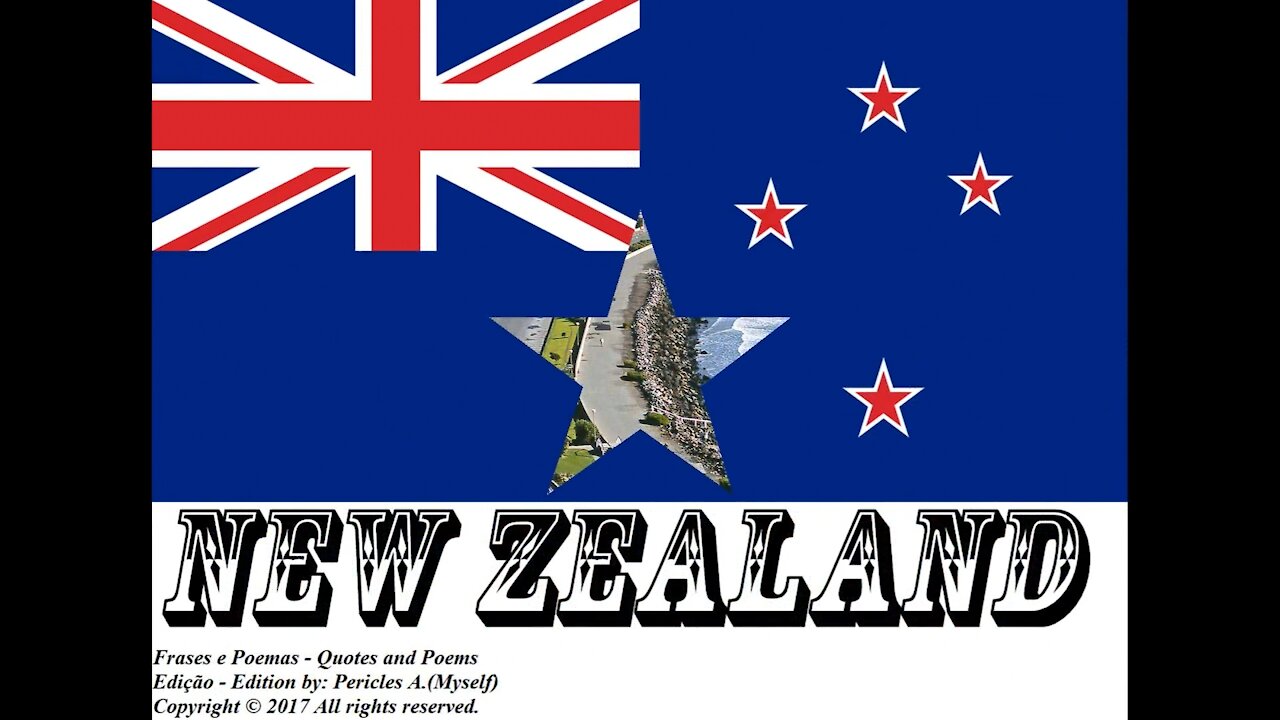 Flags and photos of the countries in the world: New Zealand [Quotes and Poems]