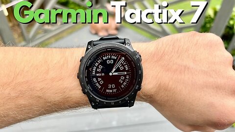 Garmin Tactix 7 Unboxing + First Impressions!