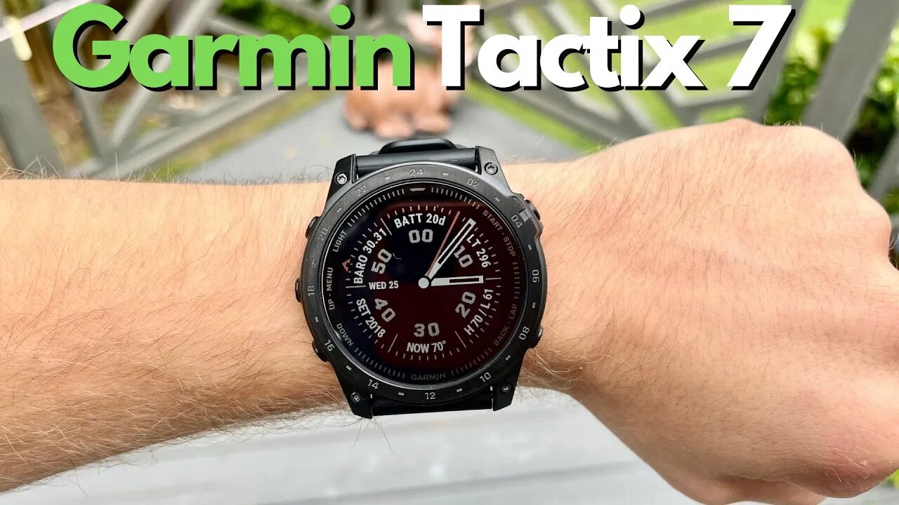 Garmin Tactix 7 Unboxing + First Impressions!