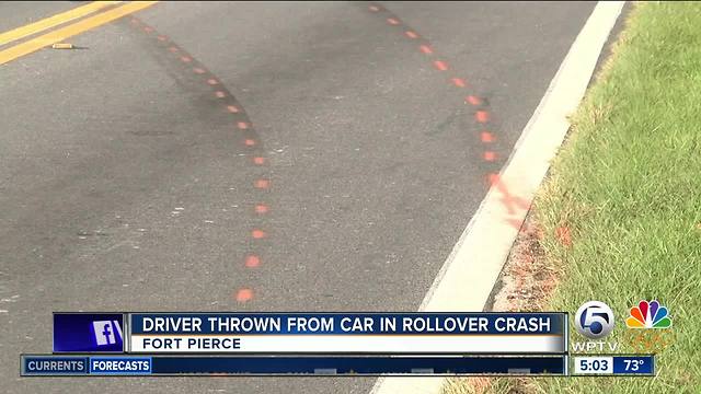 Driver thrown from vehicle in deadly Fort Pierce wreck