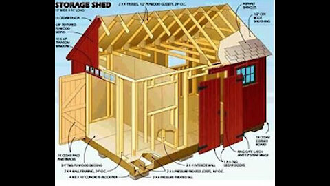 How to Build sheds easily with this collection of 12,000 plans