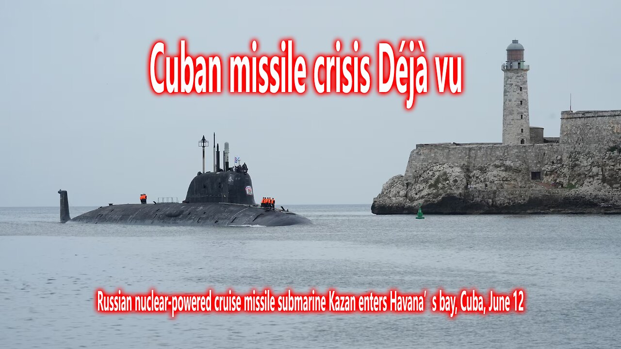 Cuban missile crisis Déjà vu................. I'd love to save the world