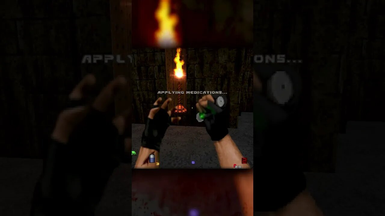 lit doom spicy hallway #retro #boomershooters #fps #fpsgames #retroshooter #retrogames #dosbox