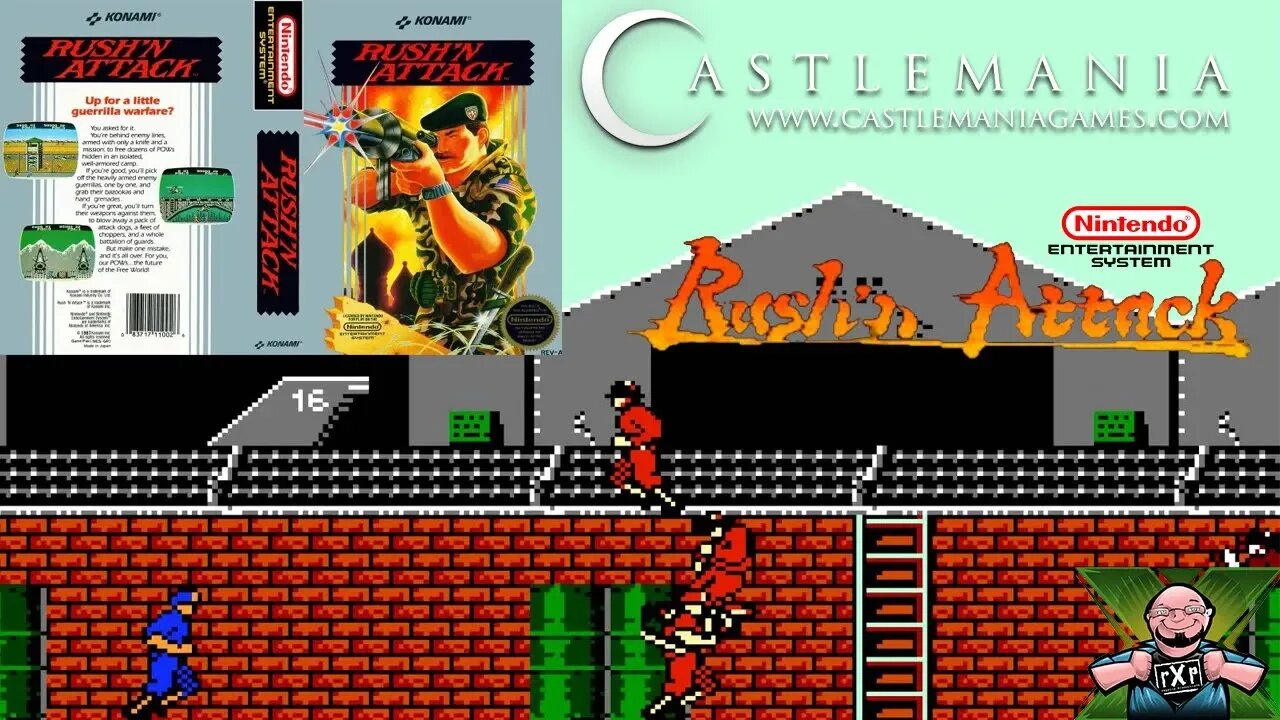 Rush 'n Attack for the NES Livestream - Presented by CastlemaniaGames.com