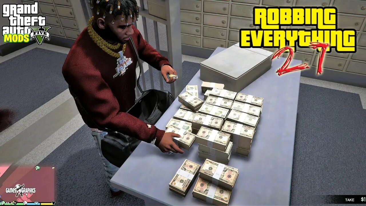 Robbing Everything #27 (GTA 5 MODS)