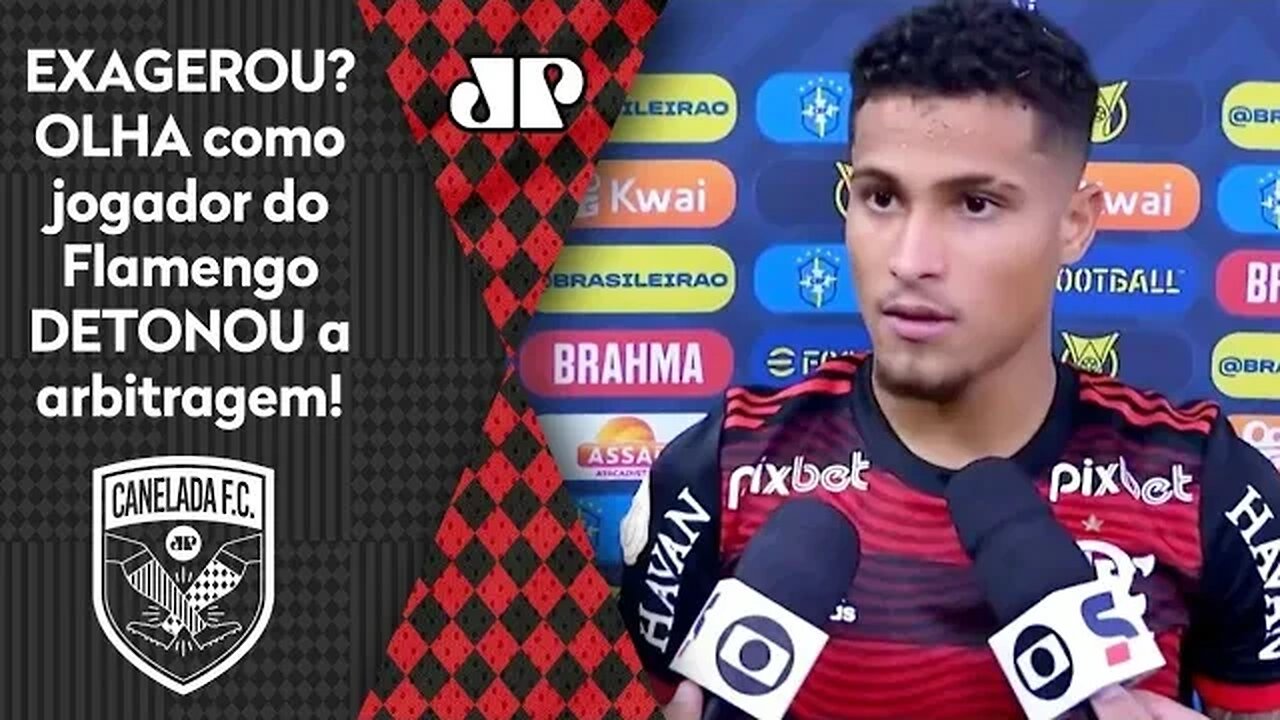 DETONOU FORTE O ÁRBITRO! OLHA o que João Gomes DISPAROU após Corinthians x Flamengo!