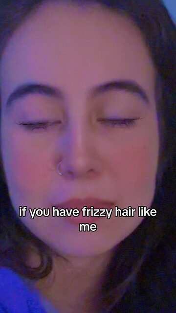 #frizzyhair #crunchyhair #humidhair #thickhair #haircare