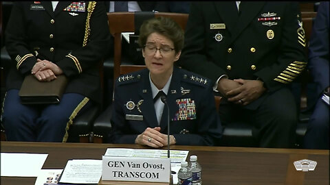 TRANSCOM Commander Speaks to House Subcommittee on Posture Part 1