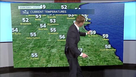 Partly cloudy Friday, scattered showers in SE Wisconsin