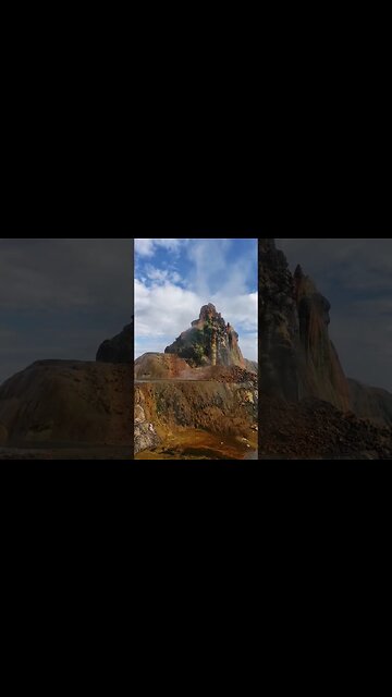 Fly Ranch, NV Hot Springs during total solar eclipse.