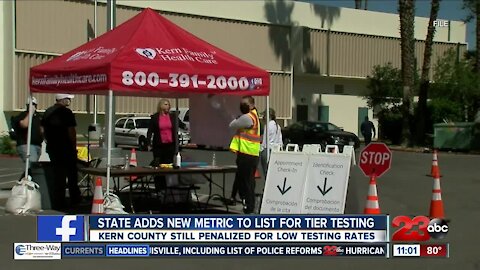 State adds new metric to list for tier testing