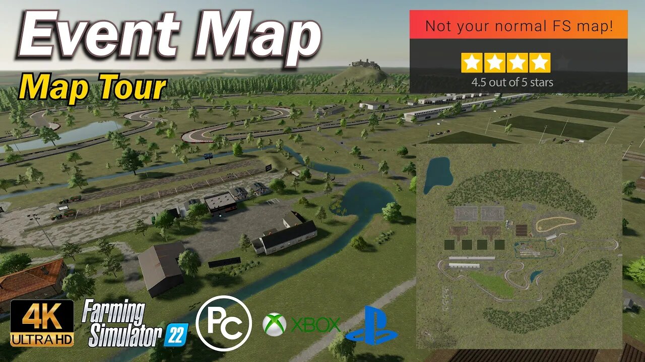 Event Map | Map Review | Farming Simulator 22