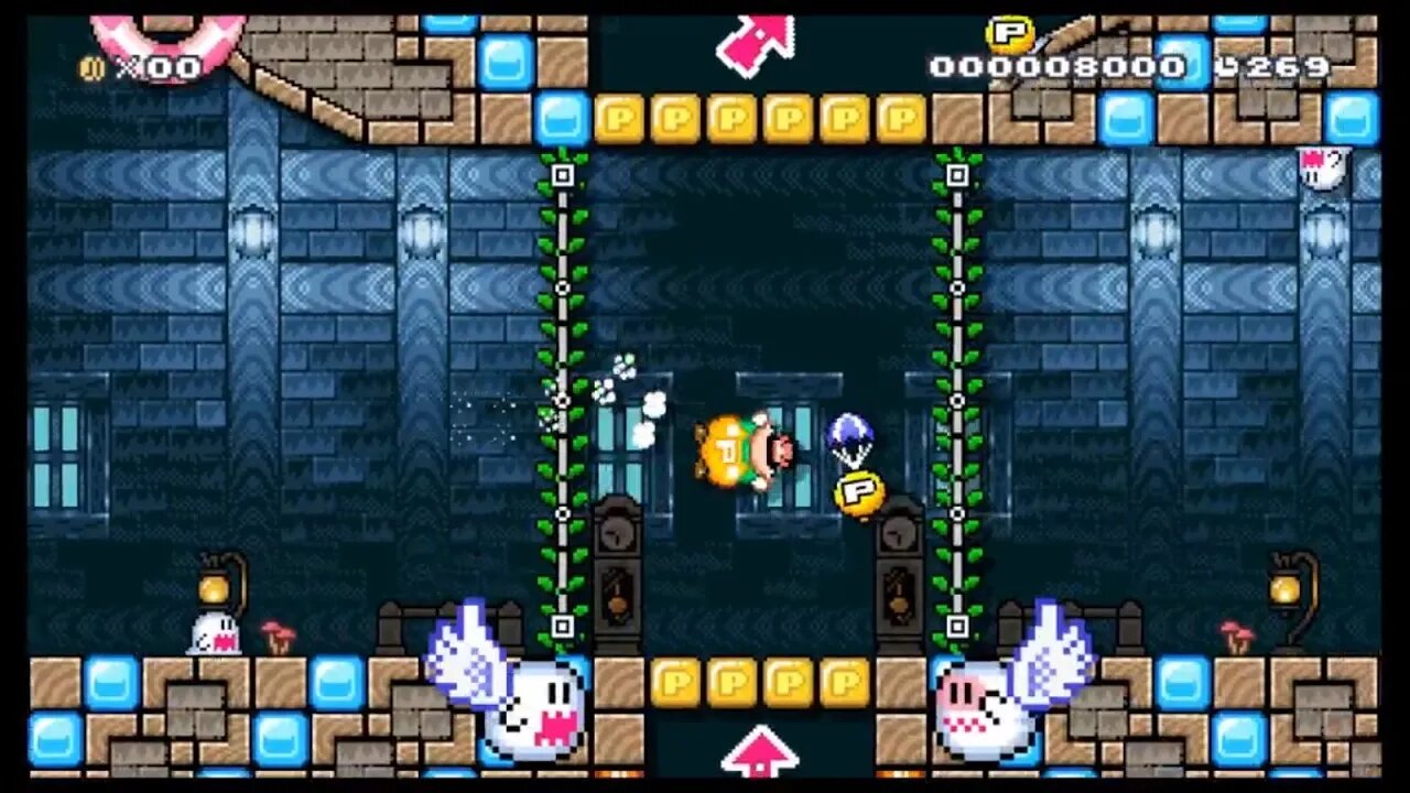 Mario Maker 2 Ghost House Speed Runs