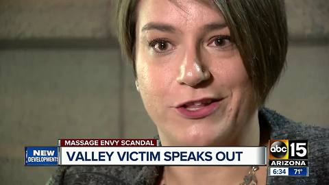 Massage envy sexual assault Valley victim speaks out