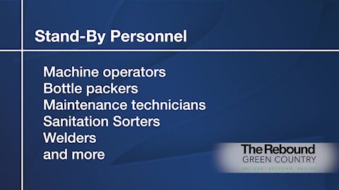 Who's Hiring: Stand-By Personnel