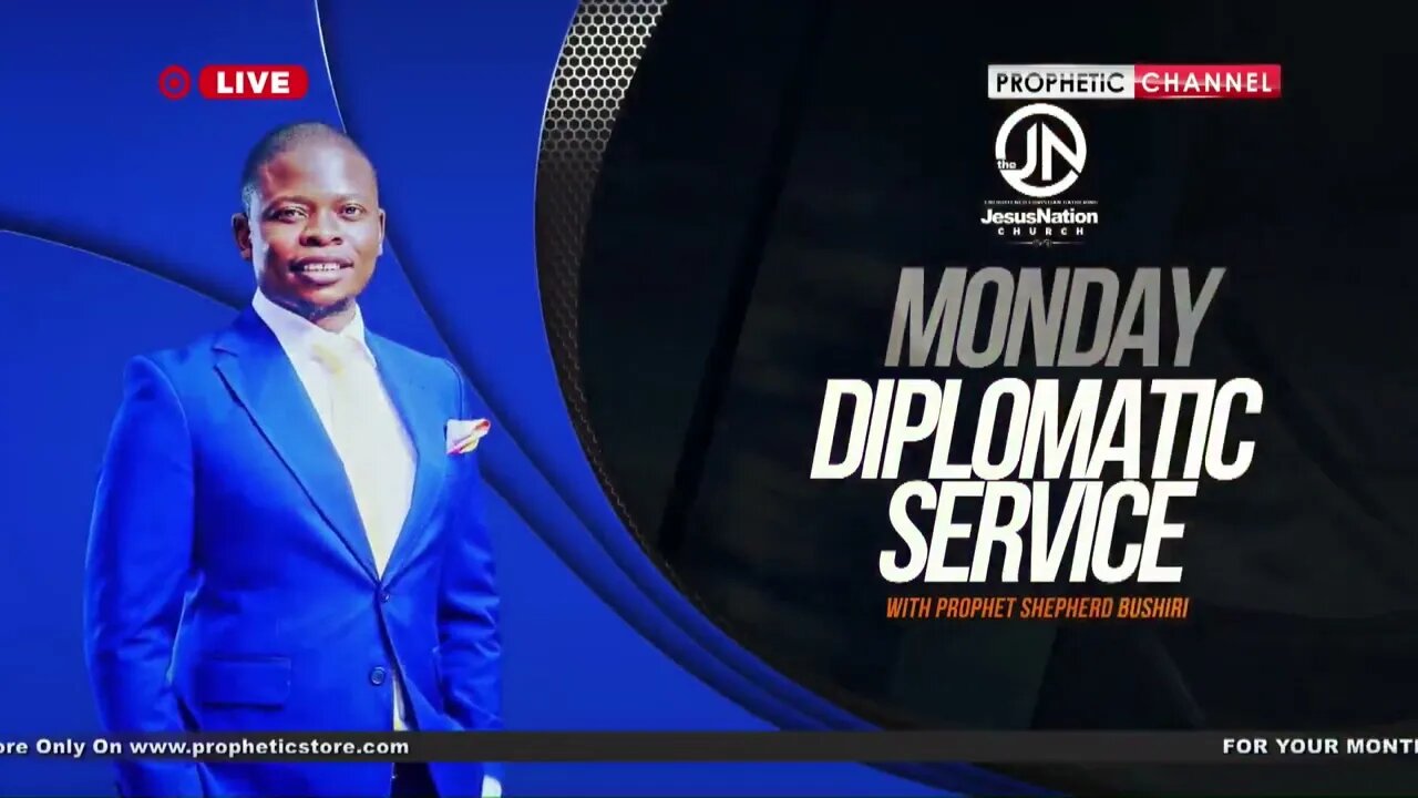 Monday Diplomatic Service ECG The Jesus Nation Church 17/10/2022