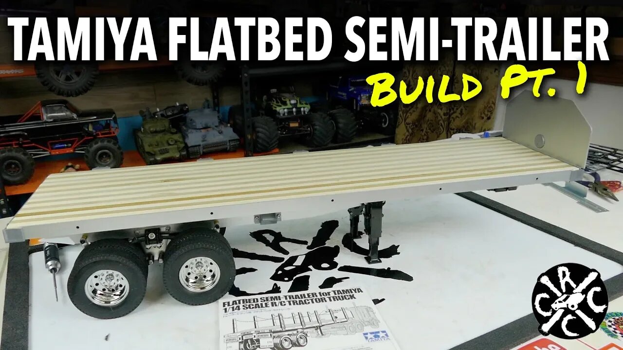 Tamiya Flatbed Semi-Trailer Build Part 1