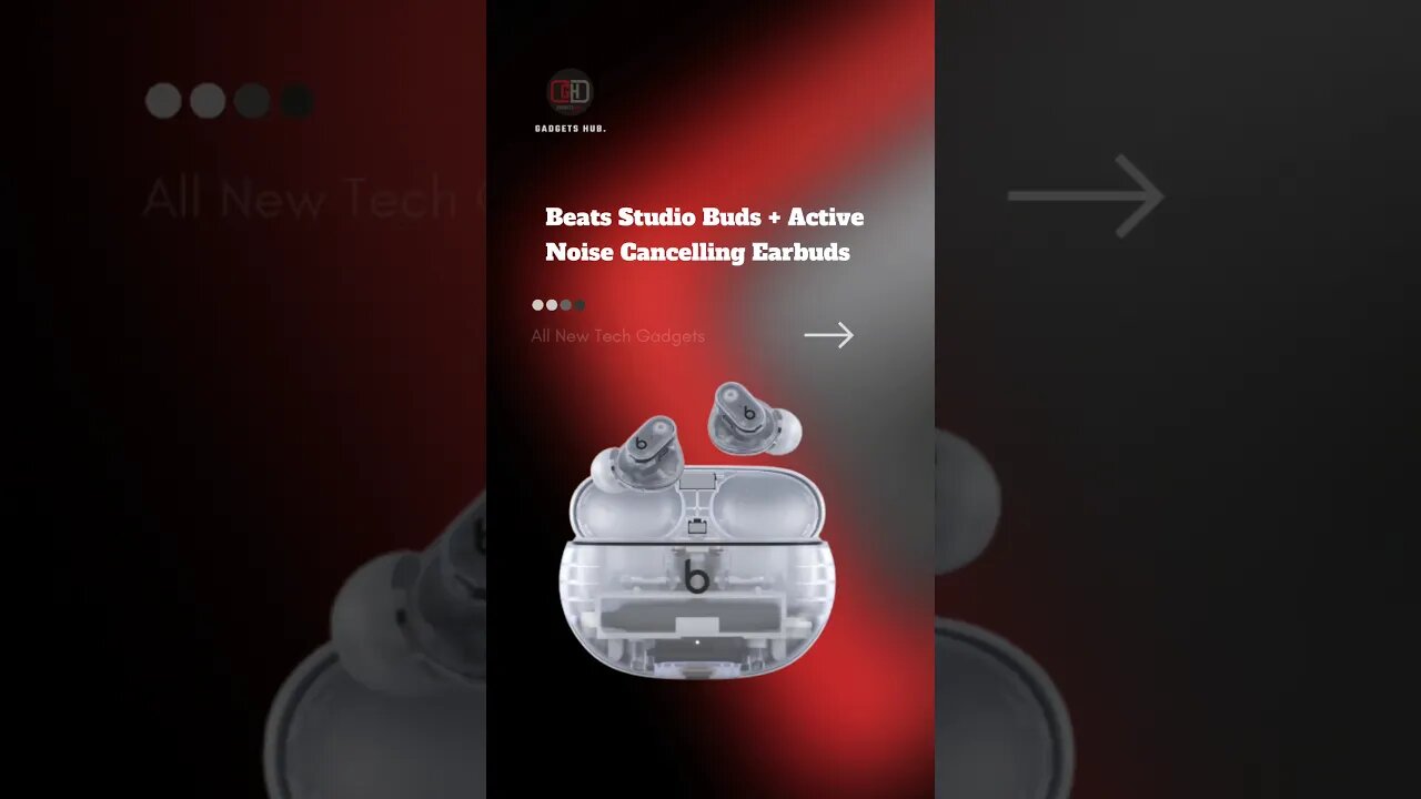 Beats Studio Buds + Active Noise Cancelling Earbuds #earbuds