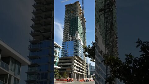 Reaching Height Limit on 8th & Broadway San Diego Downtown