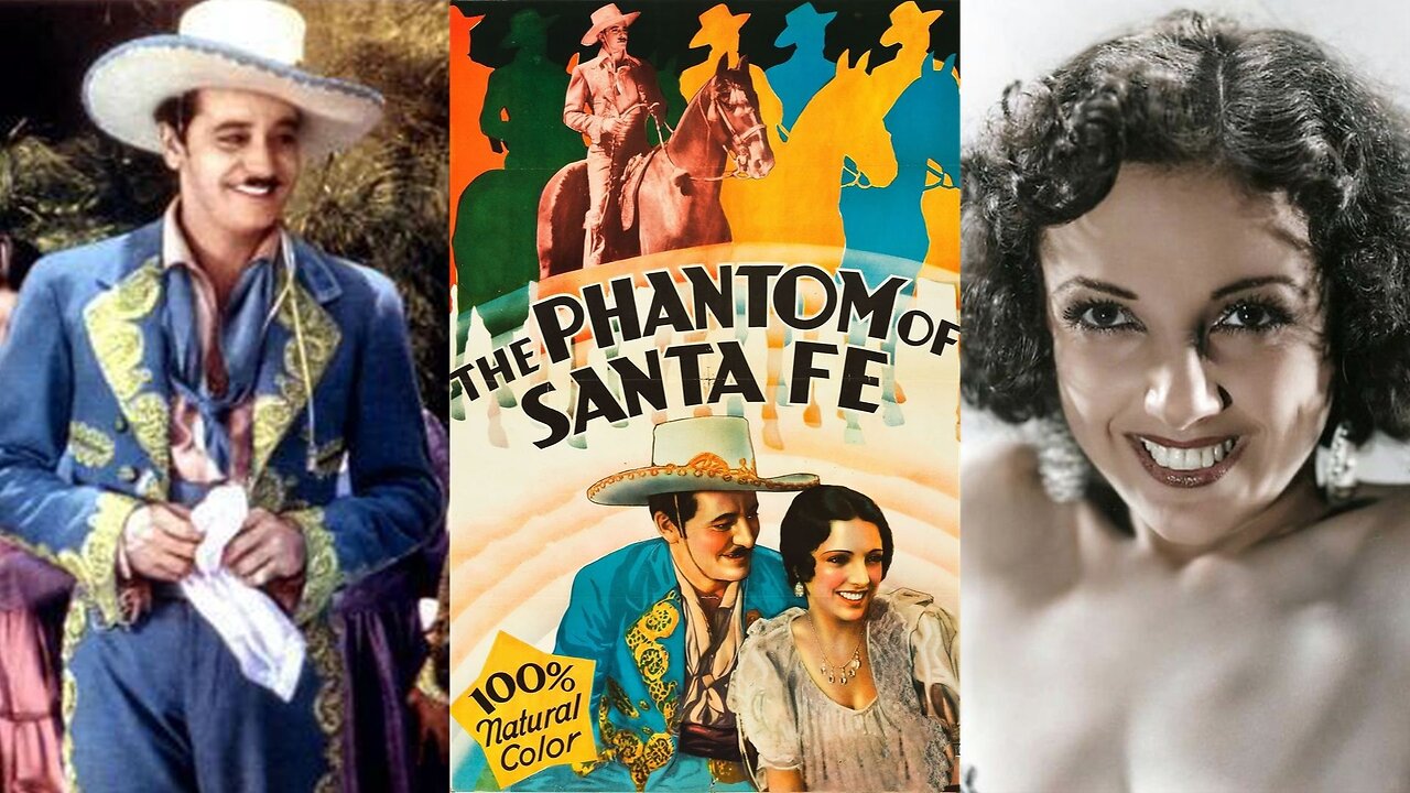 THE PHANTOM OF SANTA FE aka The Hawk (1936) Norman Kerry & Nina Quartaro | Western | CINECOLOR