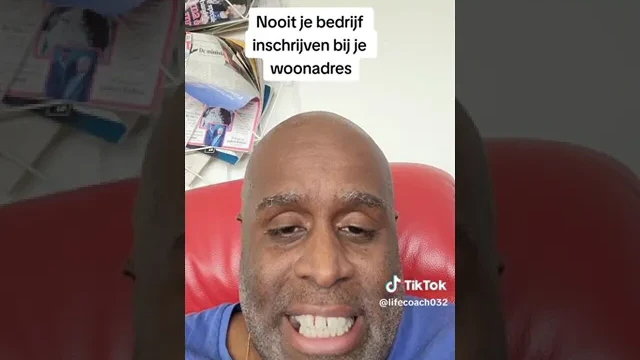 Nooit Je Bedrijf Inschrijven Bij Je Woonadres