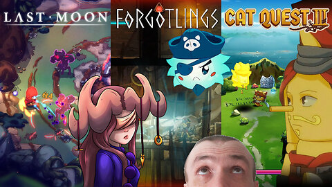 Ready, Set, Action! Let's Discover Indie Games Last Moon, Forgotlings, & Cat Quest III