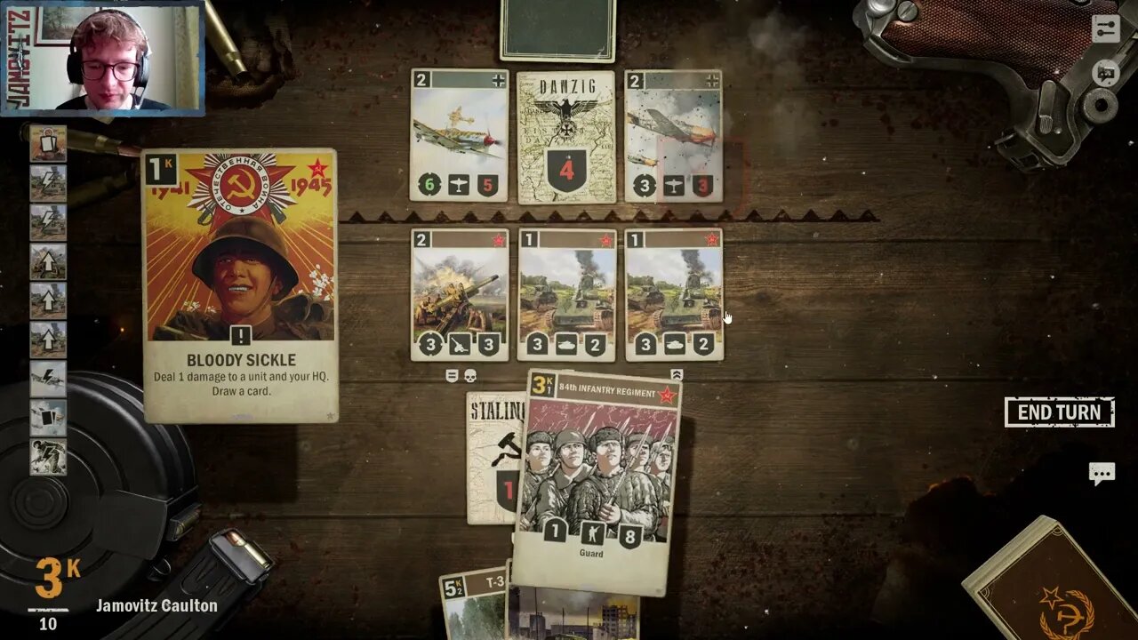 KARDS: Friend Match PVP Jamovitz Vs BWK_Chz/Subie Featuring Campbell The Toast [Soviet/Kalinka Deck]