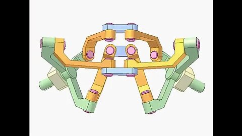 2442 Spherical 4R mechanism 2d